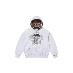 Supreme Graphic Print Hooded Sweatshirt - White