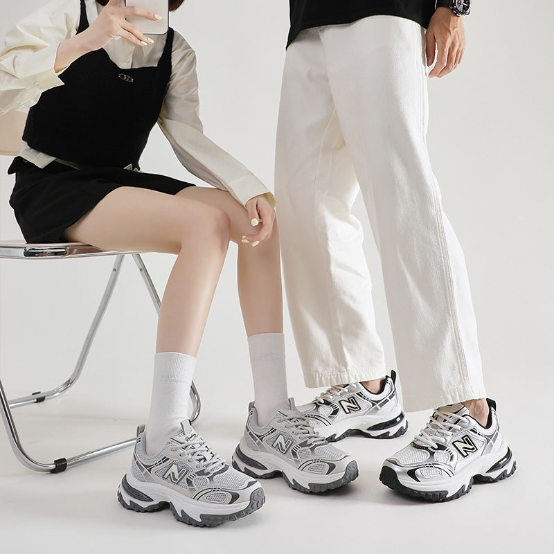 Spring and Autumn New Balance Cool Run Classic Dad Shoes N-Character 1819 Women's Shoes Couple Thick soled Height Increasing Sports Shoes Casual Shoes