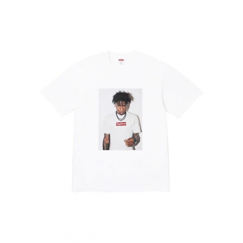 Supreme Artist Portrait Graphic T-Shirt - White