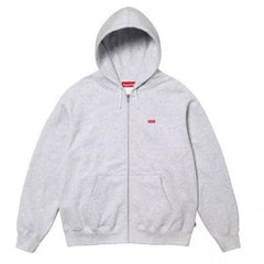 Supreme Classic Zip Up Hoodie – Heather Gray