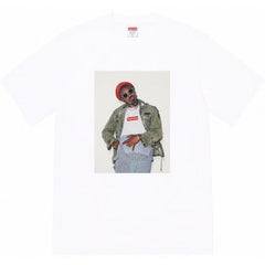 Supreme Red Beret Portrait Tee - White