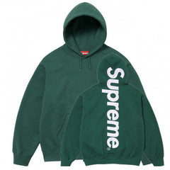 Supreme Vertical Logo Pullover Hoodie — Green