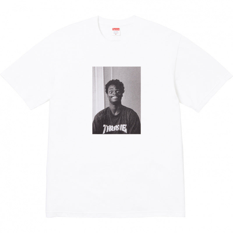 Supreme Black & White Photo Print T-Shirt - White