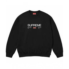 Supreme Script Logo Crewneck – Black