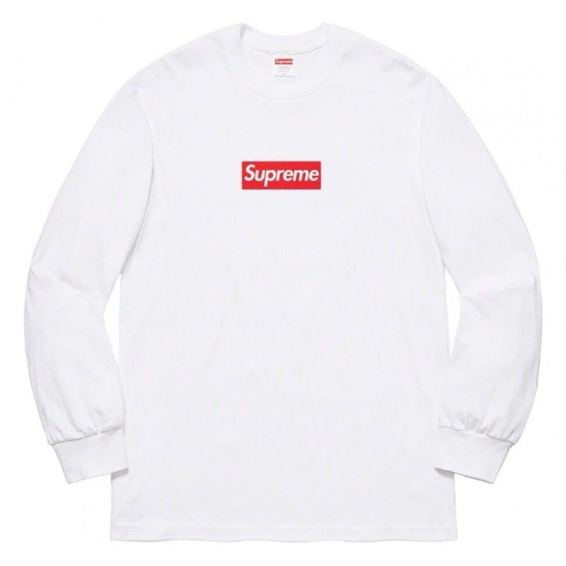 Supreme Box Logo Long-Sleeve Tee – White