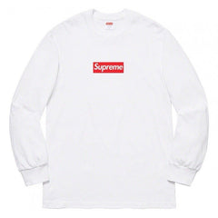 Supreme Box Logo Long-Sleeve Tee – White