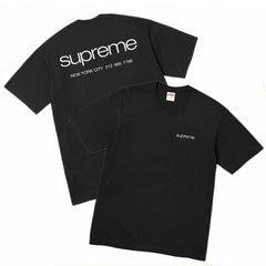 Supreme Back Shoulder Logo T-Shirt - Black