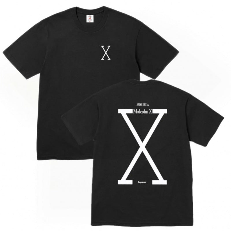 Supreme Giant X Back Graphic T-Shirt - Black