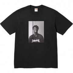 Supreme Black & White Photo Print T-Shirt - Black