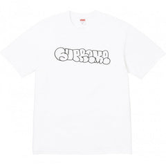 Supreme Oval Bubble Logo T-Shirt - White