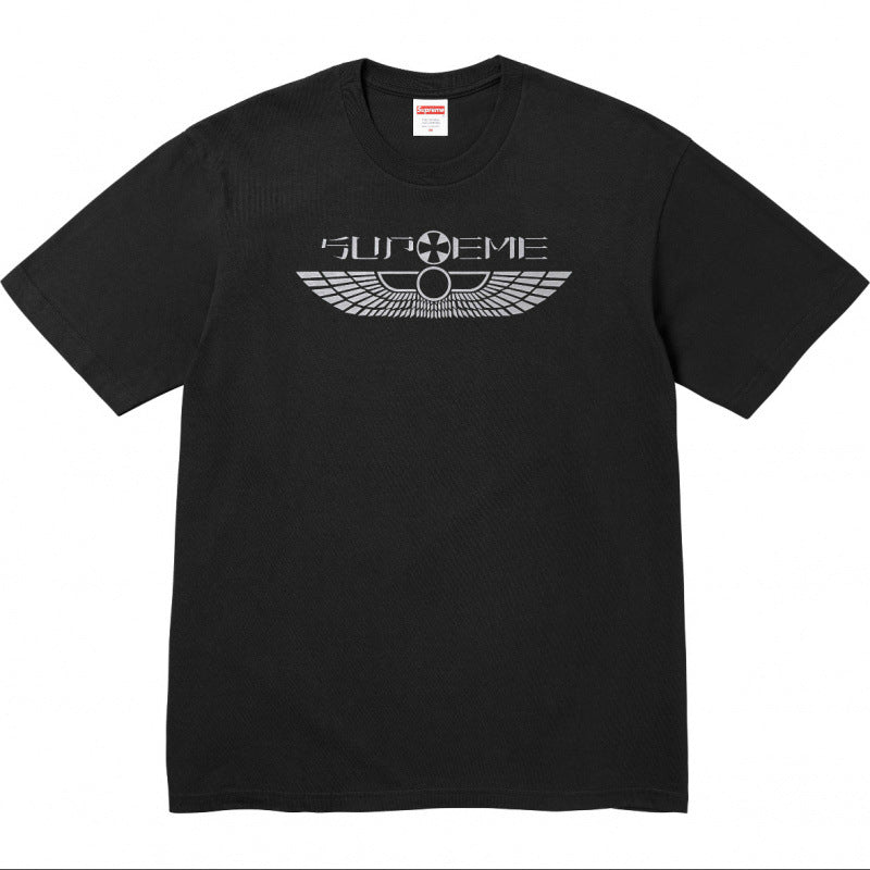 Supreme Wings Graphic T-Shirt - Black
