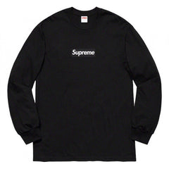 Supreme Box Logo Long-Sleeve Tee – Black