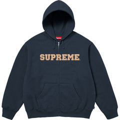 Supreme Classic Chest Logo Hooded Sweatshirt - Navy