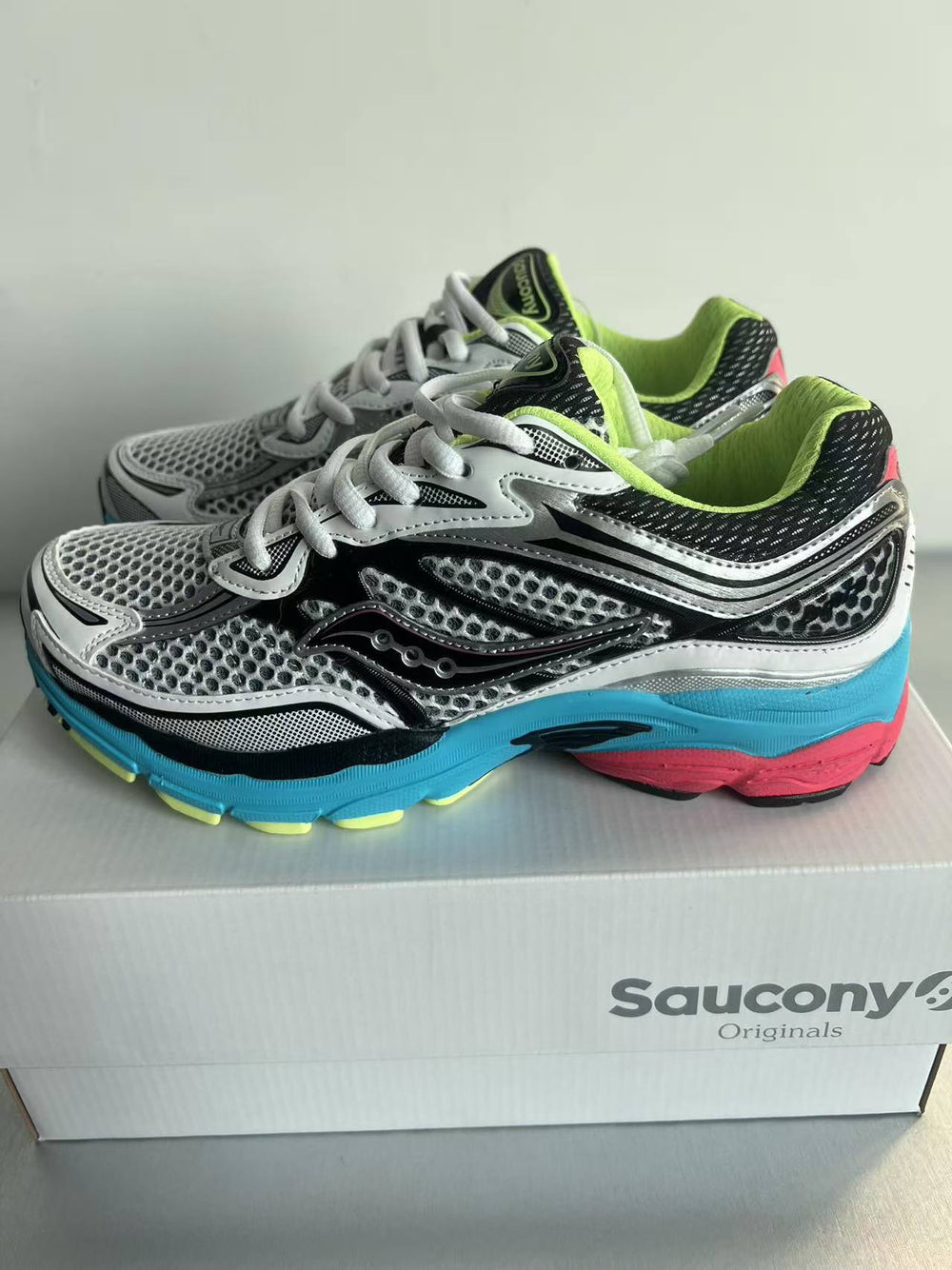 Cross border foreign trade wholesale Saucony PROGRIDOMNI full engine 9 running shoes shock-absorbing men's shoes low cut (4)