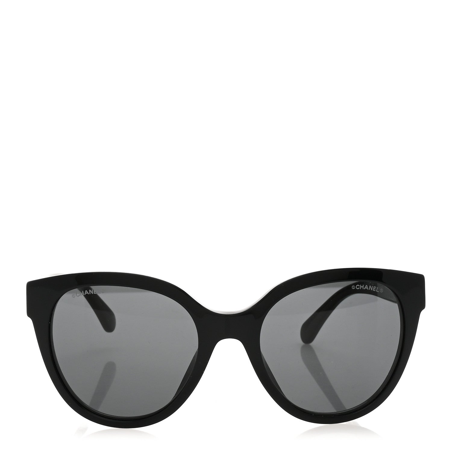 Acetate CC Butterfly Sunglasses 5414-A Black