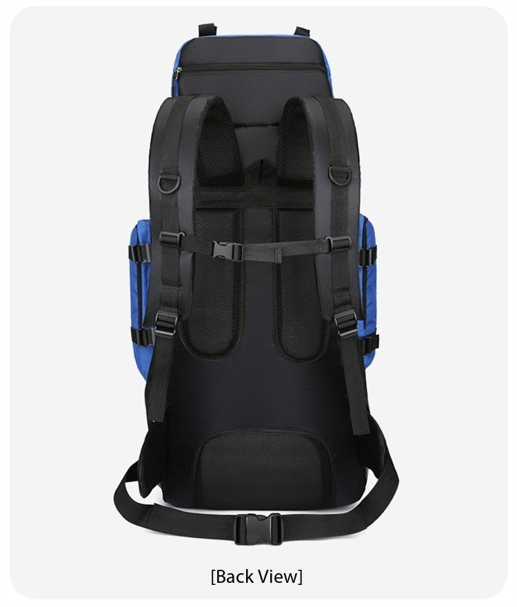 90L Large Capacity Lightweight Backpack For Men And Women, Outdoor Hiking Bag, Waterproof Hiking Bag, Tourist Work Bag