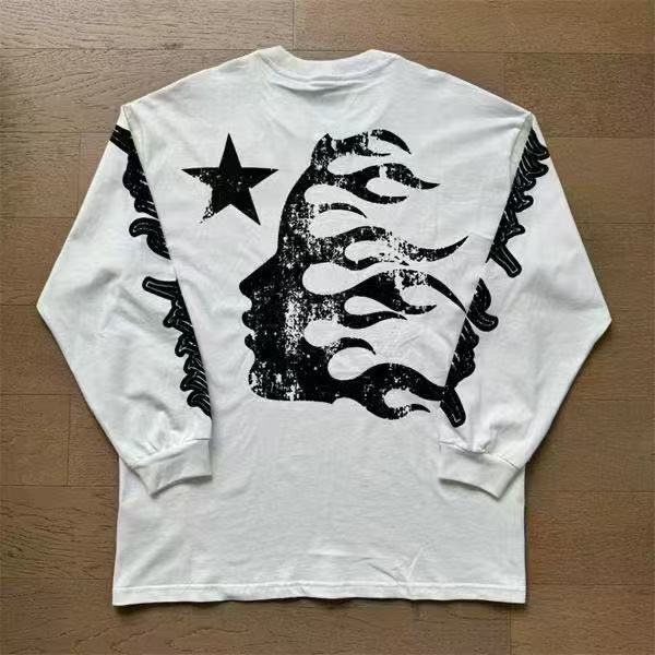 Hellstar Studios Victory Thermal Long Sleeve Cream