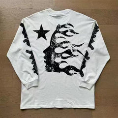 Hellstar Studios Victory Thermal Long Sleeve Cream