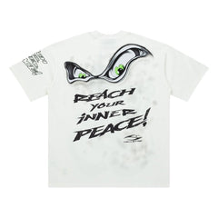 Hellstar Records Graphic Oversized Cotton T-Shirt