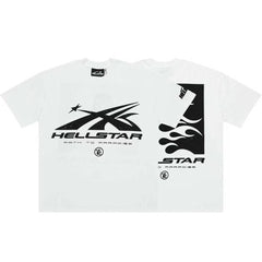 Hellstar Sports Logo Graphic Oversized T-Shirt - Unisex Streetwear