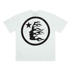 Hellstar Studios Large Logo Graphic Oversized Cotton T-Shirt - White