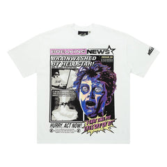 Hellstar Vintage Letter Graphic Oversized T-Shirt