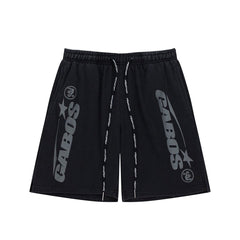 Hellstar Studios GABOS Star Graphic Sweat Shorts