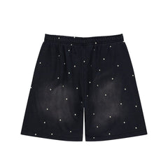 Hellstar Vintage Wash Star Graphic Sweatshorts